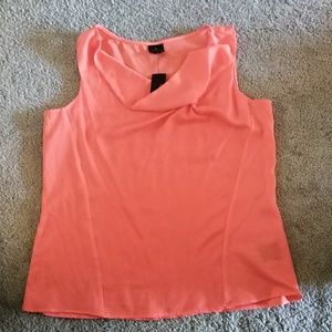 Worthington orange blouse
